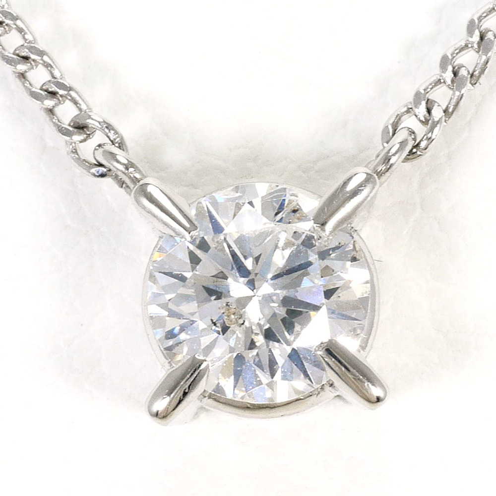 VINTAGE Silver Diamond Necklace